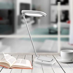 Lampada da tavolo LED pieghevole con uscita USB